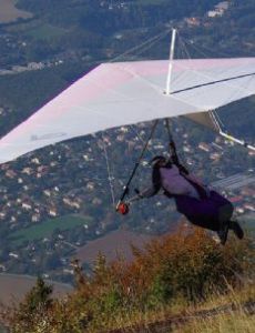 Hang gliding