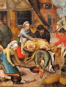 Pig slaughter