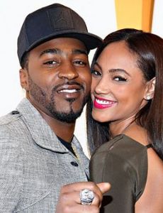 Ariel Meredith and Hakeem Nicks