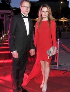 Maciej Stuhr and Samanta Stuhr