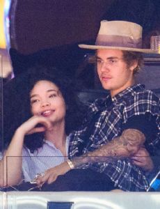 Justin Bieber and Ashley Moore