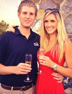 Eric Trump and Lara Yunaska