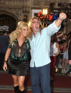 Trish Stratus and Christopher (Chris) Irvine
