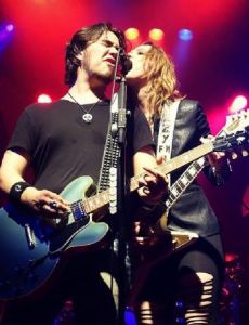 Lzzy Hale and Joe Hottinger