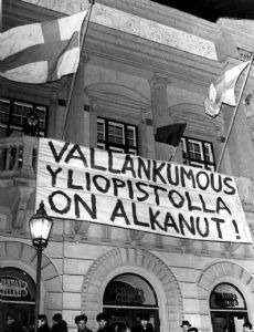 Occupation of the Old Student House