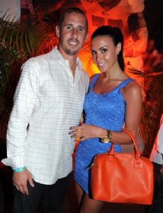 Brian Hartline and Kara Conard