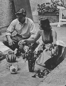 Karlheinz Böhm and Elisabeth Zonewa