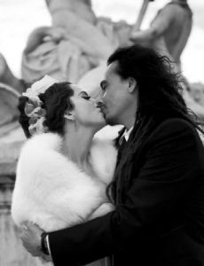 Evis Xheneti and James Shaffer