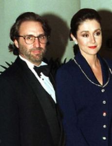 Tawny Little and Ron Silver