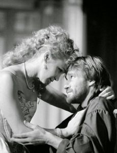 Dorottya Udvaros and György Cserhalmi
