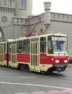 Trams in Potsdam