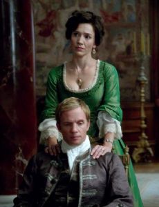 Louise Barnes and Rupert Penry-Jones