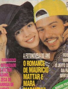 Maurício Mattar and Mara Maravilha
