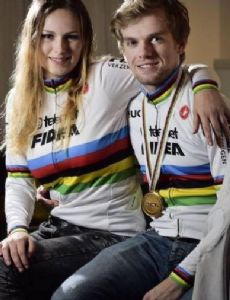 Eli Iserbyt and Puck Moonen