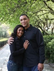 Harry Lennix and Djena Nichole Graves