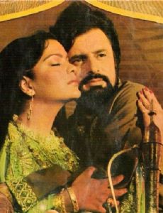 Zeenat Aman and Sanjay Khan