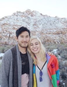 Markiplier and Amy Peebles