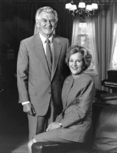 Hazel Hawke and Bob Hawke