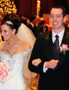 Kyle Busch and Samantha Sarcinella