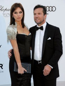 Liliana Matthäus and Lothar Matthäus