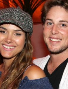 Fernanda Machado and Robert Riskin