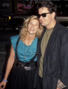Charlie Sheen and Ginger Lynn