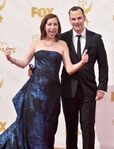 Rich Blomquist and Kristen Schaal