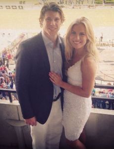 Matthew Martin and Sydney Esiason