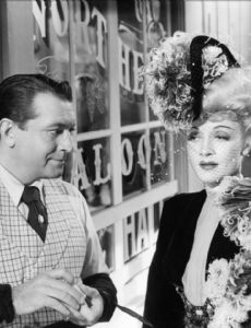 Richard Barthelmess and Marlene Dietrich