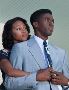 Chadwick Boseman and Nicole Beharie