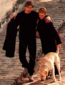 Vanessa Paradis and Stanislas Merhar