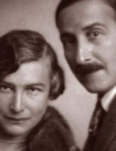 Stefan Zweig and Friderike Maria Burger von Winternitz