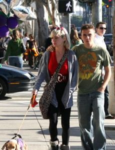 Frankie Muniz and Jamie Grady
