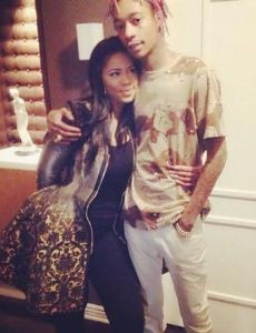 Wiz Khalifa and Chandra Davis