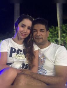 Iván Calderón (Music Producer) and Paola Jara