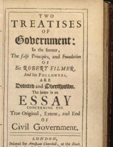 Two Treatises of Government