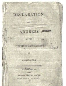 Declaration and Address