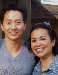Michael K. Lee and Lea Salonga