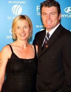 Stuart MacGill and Rachel Friend
