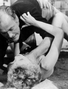 Eva Bartok and Curd Jurgens