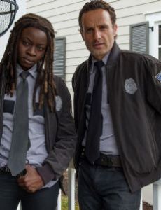 Danai Gurira and Andrew Lincoln