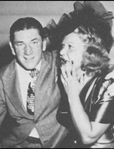 Shemp Howard and Gertrude Babe Frank
