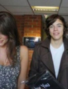 Lucy Horobin and Harry Styles