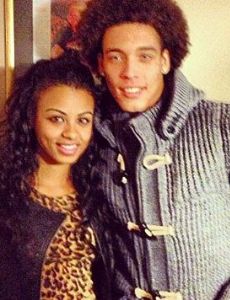 Analica Chavez and Axel Witsel