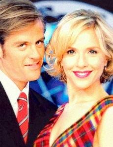 Carla Peterson and Mike Amigorena