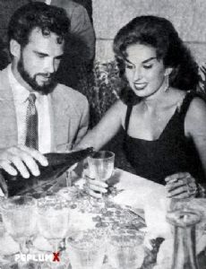Steve Reeves and Sylvia Lopez