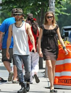 Jared Leto and Anastasia Krivosheeva