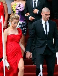 Victor Valdes and Yolanda Carmona