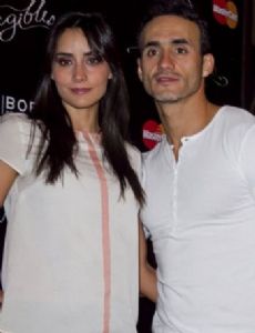 Paola Núñez and Rodolfo Valdes