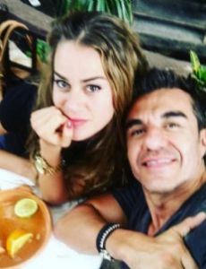 Candela Márquez and Adrian Uribe